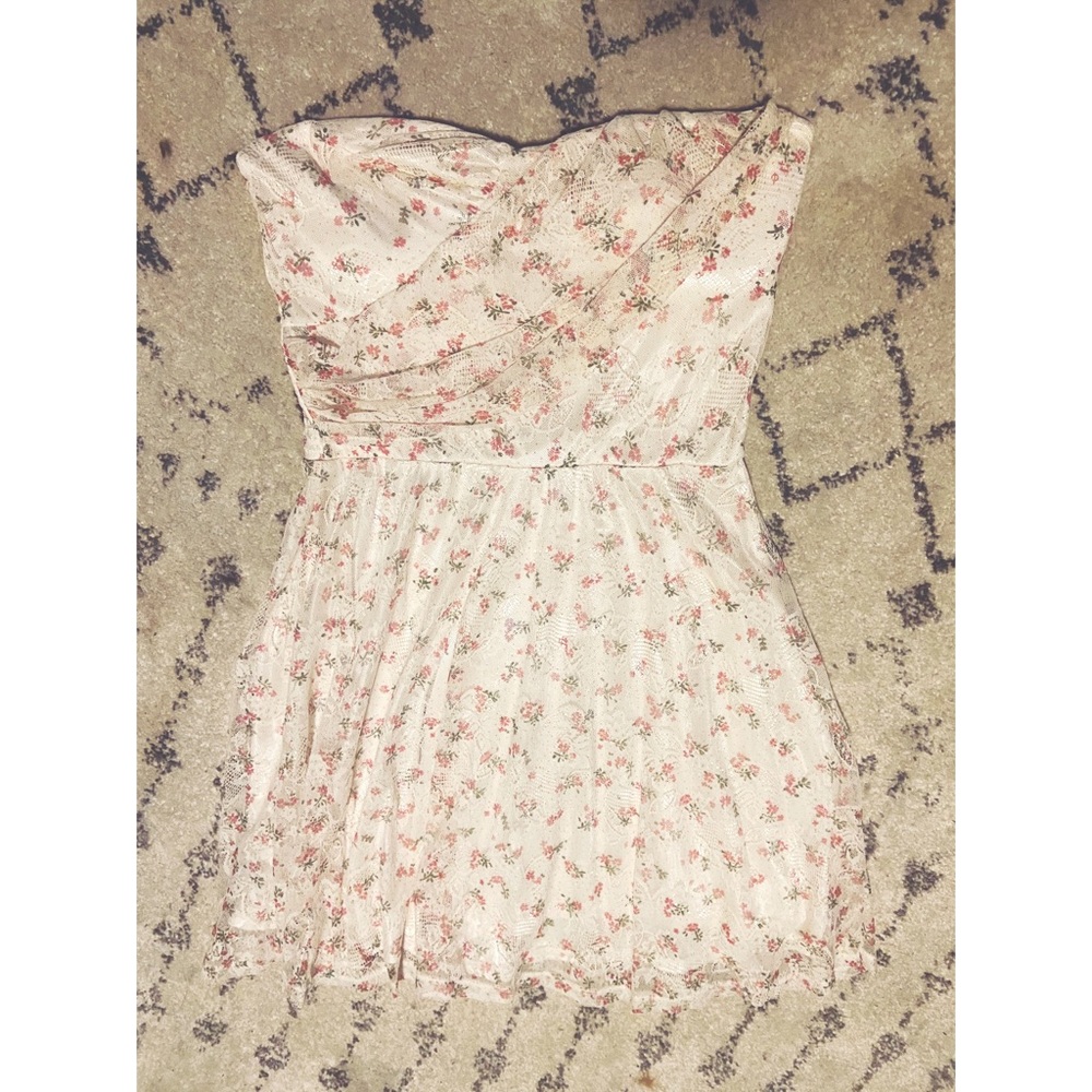 Floral mini dress